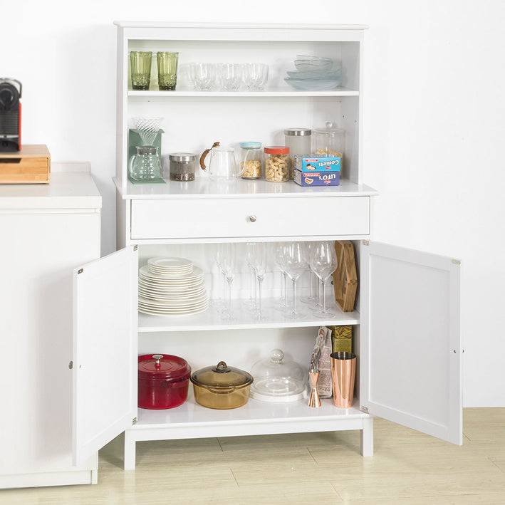 Sobuy SoBuy Küchenschrank Beistellschrank Sideboard weiß FSB26-W Lagerräumung