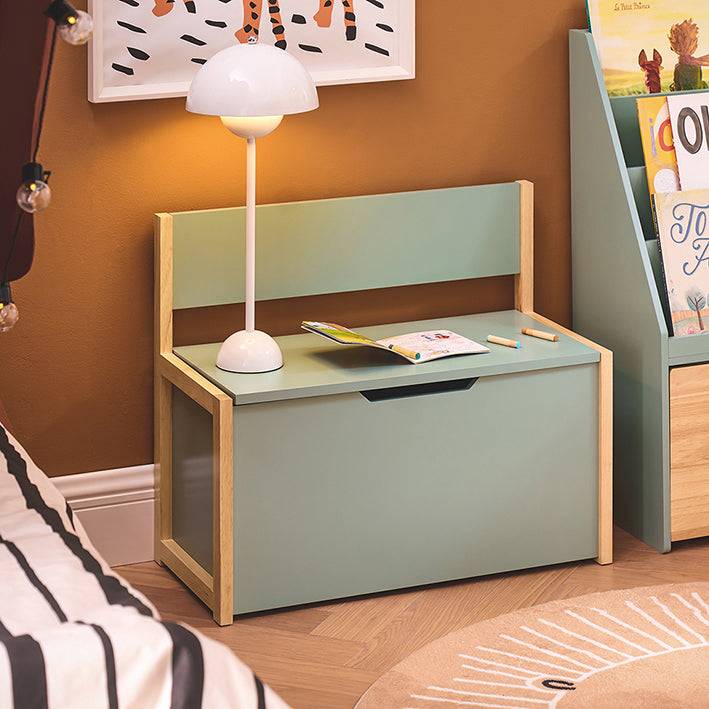 Sobuy SoBuy Kinder Sitzbank mit Bücherregal Spielzeugtruhe Aufbewahrungsbox Grün-Natur KMB94-GR Bis zu 60% Rabatt