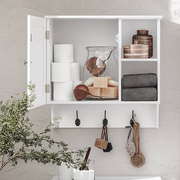 Sobuy SoBuy Hängeschrank Badschrank Medizinschrank Wandschrank Weiß BZR103-W Im Verkauf