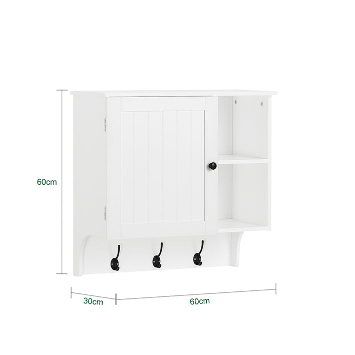 Sobuy SoBuy Hängeschrank Badschrank Medizinschrank Wandschrank Weiß BZR103-W Im Verkauf