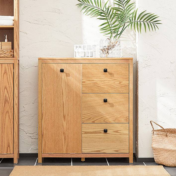 Sobuy SoBuy Wäscheschrank mit ausklappbarem Wäschesack Badschrank Wäschekorb Natur BZR97-N 50% Rabatt für begrenzte Zeit