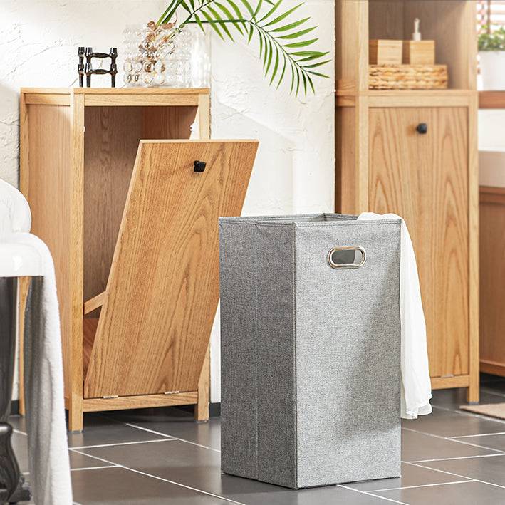 Sobuy SoBuy Wäscheschrank mit ausklappbarem Wäschetruhe Wäschesammler Badschrank Natur BZR96-N Verkauf