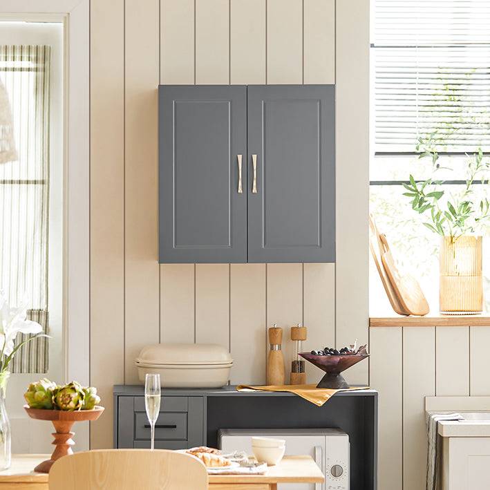 Sobuy SoBuy Wandschrank Hängeschrank Badschrank Grau Medizinschrank FRG231-DG Hotsell