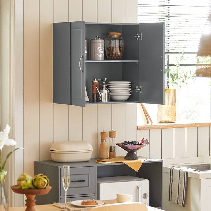 Sobuy SoBuy Wandschrank Hängeschrank Badschrank Grau Medizinschrank FRG231-DG Hotsell