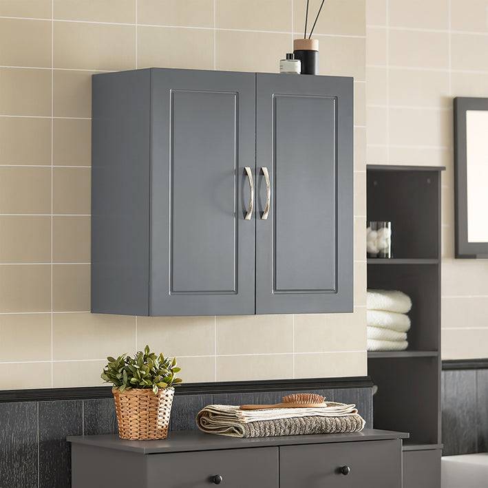 Sobuy SoBuy Wandschrank Hängeschrank Badschrank Grau Medizinschrank FRG231-DG Hotsell