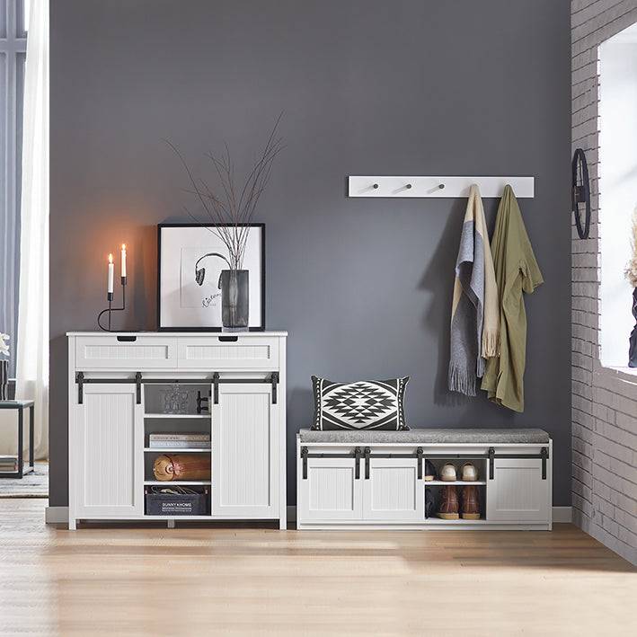 Sobuy SoBuy Küchenschrank Sideboard Flurschrank Kommode FSB74-W Fabrikpreis