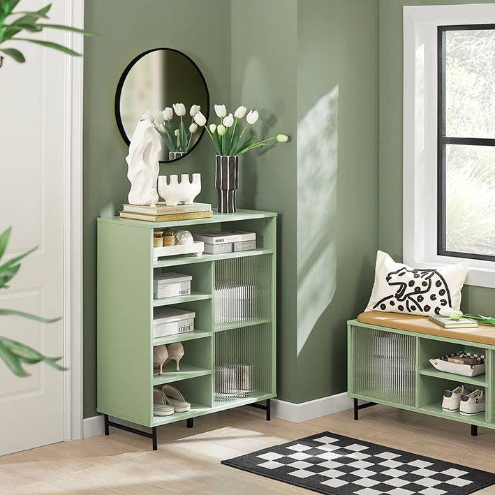 Sobuy SoBuy Aufbewahrungsschrank Sideboard Flurschrank Kommode FSB61-GR Günstig kaufen