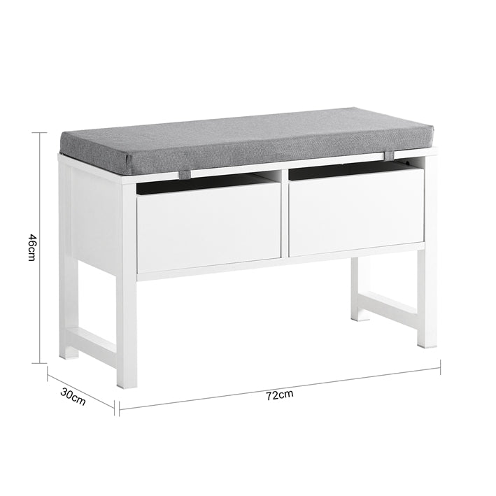 Sobuy SoBuy Sitzkommode Sitzbank mit Stauraum Schuhbank Weiß FSR88-W Black Friday