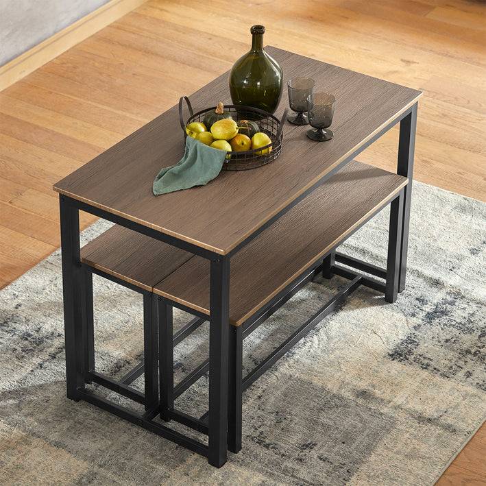 Sobuy SoBuy 3-teilig Essgruppe Sitzgruppe Küchentisch-Set OGT25-N Bestseller