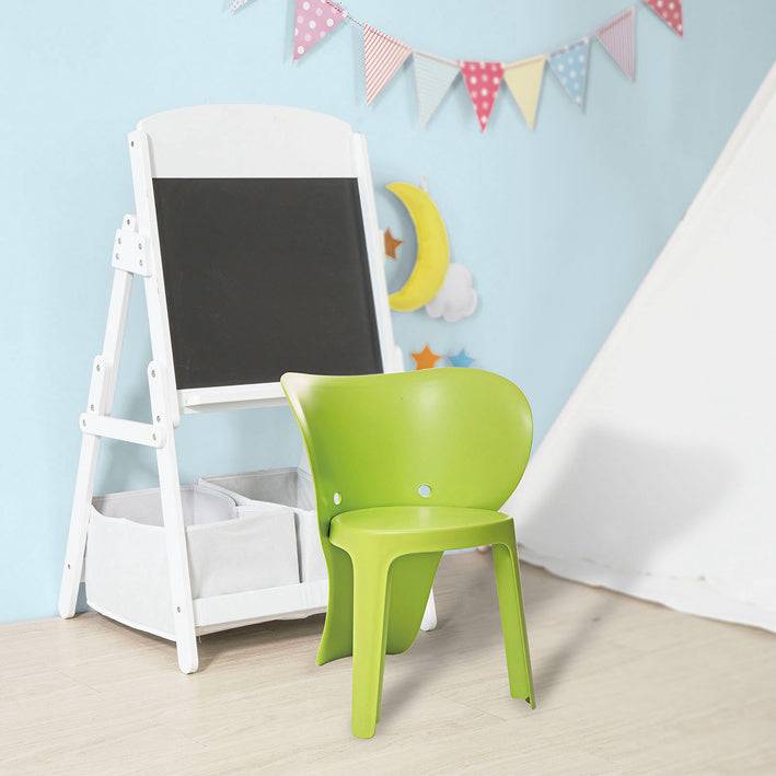 Sobuy SoBuy Kinderstuhl mit Lehne Stühlchen Sitzhöhe 32cm Elefant Grün KMB12-GRx2 Tägliche Deals