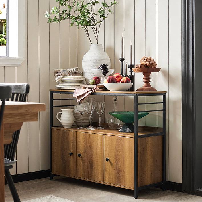 Sobuy SoBuy Sideboard Küchenschrank Flurschrank Kommode FSB63-PF Kostenlose Rückgabe