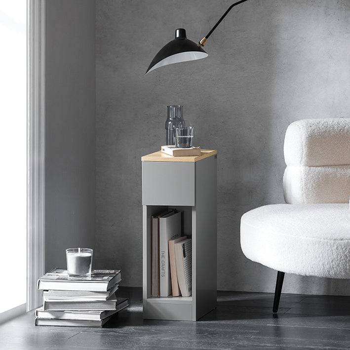 Sobuy SoBuy Nachttisch 2er Set mit Schublade Sofatisch Beistelltisch Hellgrau FBT111-HGx2 JETZT KAUFEN
