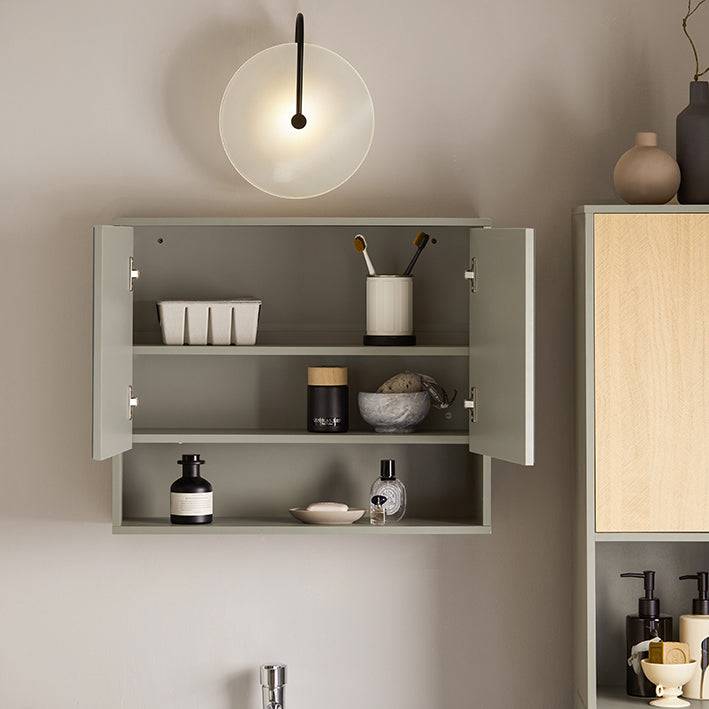 Sobuy SoBuy Spiegelschrank Hängeschrank Badschrank Wandspiegel Naturgrau BZR134-NG Super Rabatt