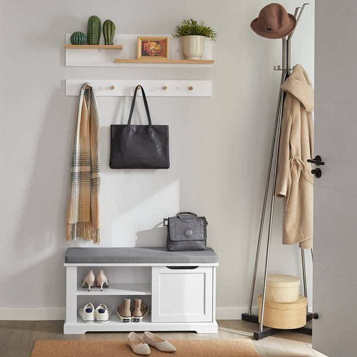 Sobuy SoBuy Garderobenbank Sitzbank Schuhbank Weiß FSR84-W Fabrik Onlineshop