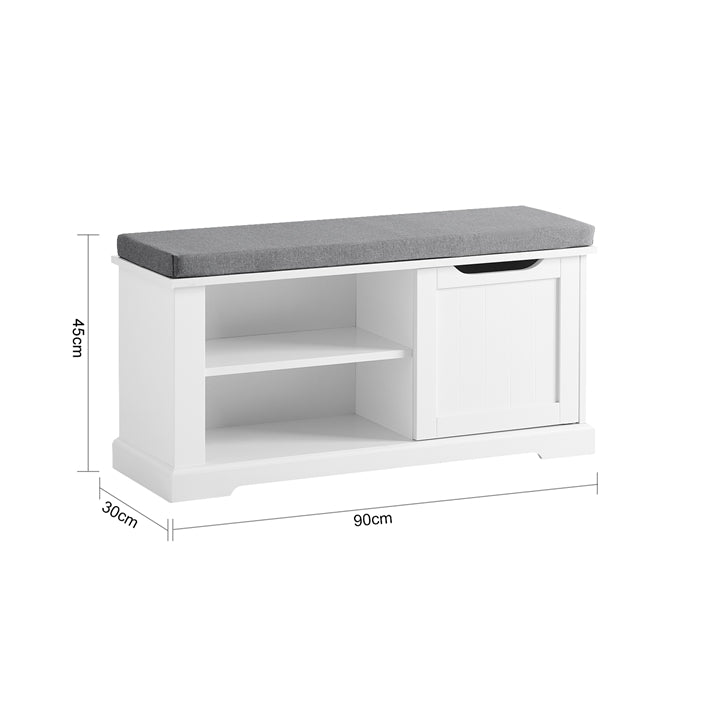 Sobuy SoBuy Garderobenbank Sitzbank Schuhbank Weiß FSR84-W Fabrik Onlineshop