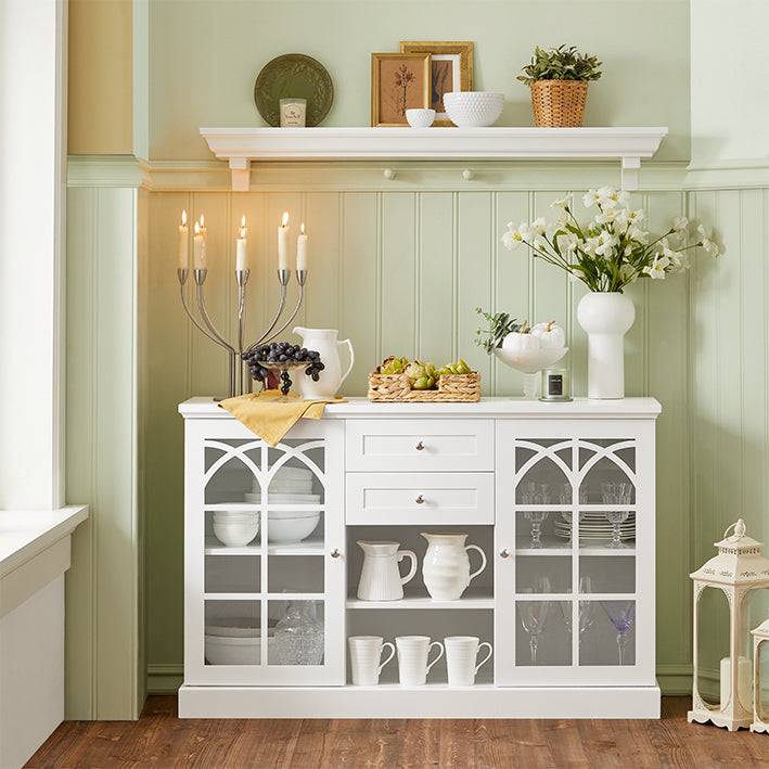 Sobuy SoBuy Küchenschrank Sideboard Flurschrank Kommode FSB79-W Neuheiten