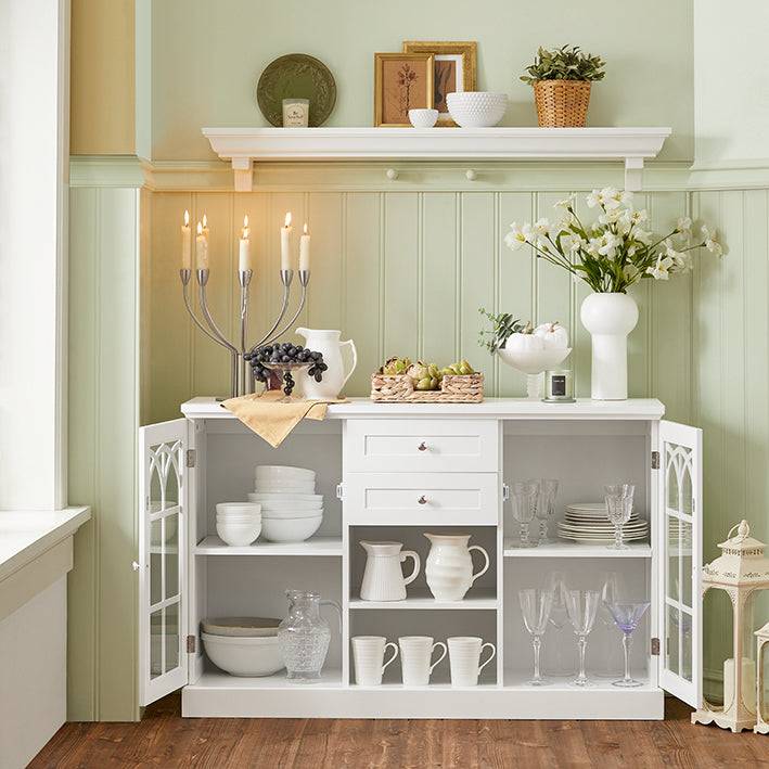Sobuy SoBuy Küchenschrank Sideboard Flurschrank Kommode FSB79-W Neuheiten