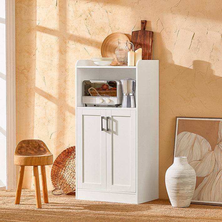 Sobuy SoBuy Küchenschrank Sideboard Flurschrank Mikrowellenschrank FSB47-W Bestseller