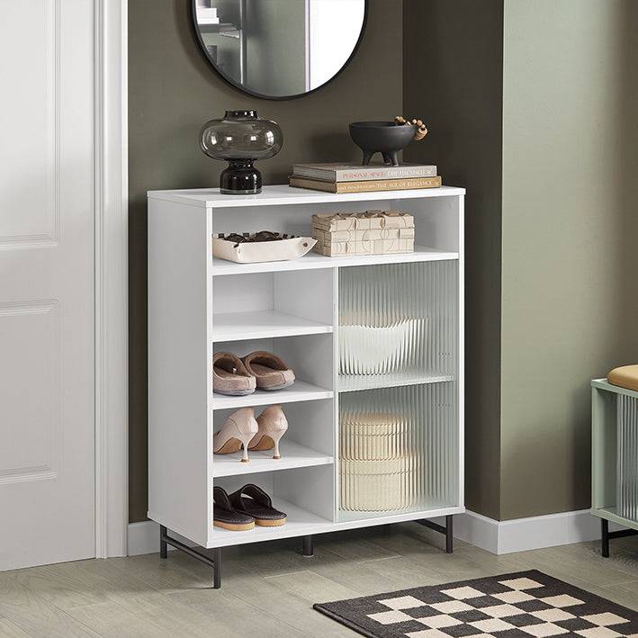 Sobuy SoBuy Aufbewahrungsschrank Sideboard Flurschrank Kommode FSB61-W Bis zu 60% Rabatt
