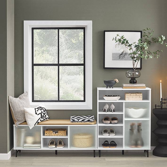 Sobuy SoBuy Aufbewahrungsschrank Sideboard Flurschrank Kommode FSB61-W Bis zu 60% Rabatt