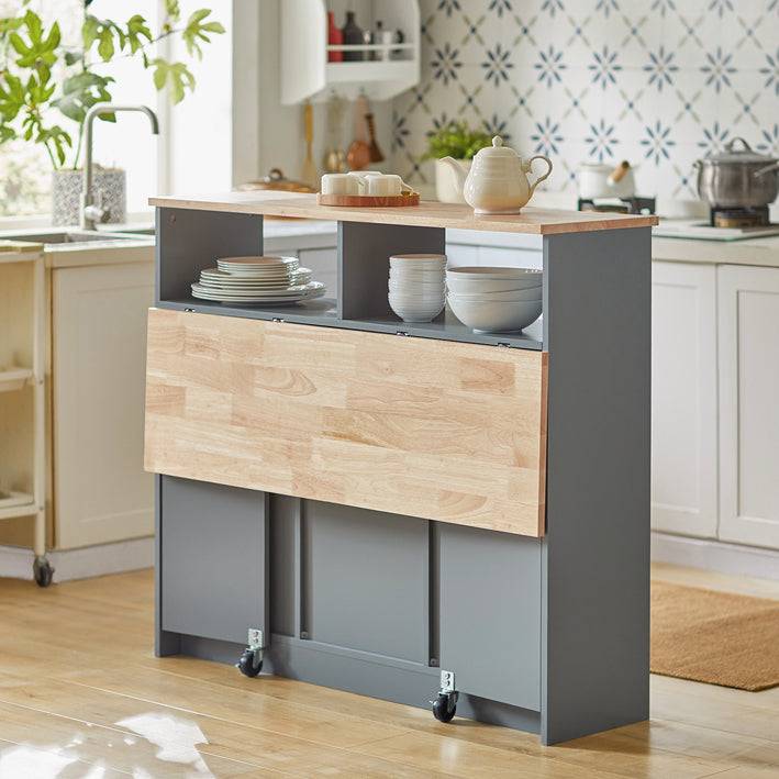 Sobuy SoBuy Sideboard mit Schiebetüren Küchenschrank Kommode hellgrau FSB36-HG Limitierter Zeitrabatt