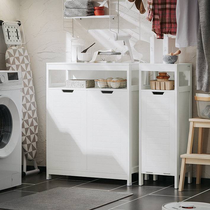 Sobuy SoBuy Badkommode Badschrank Badmöbel Sideboard Flurschrank Weiß BZR121-W Muttertagsangebot