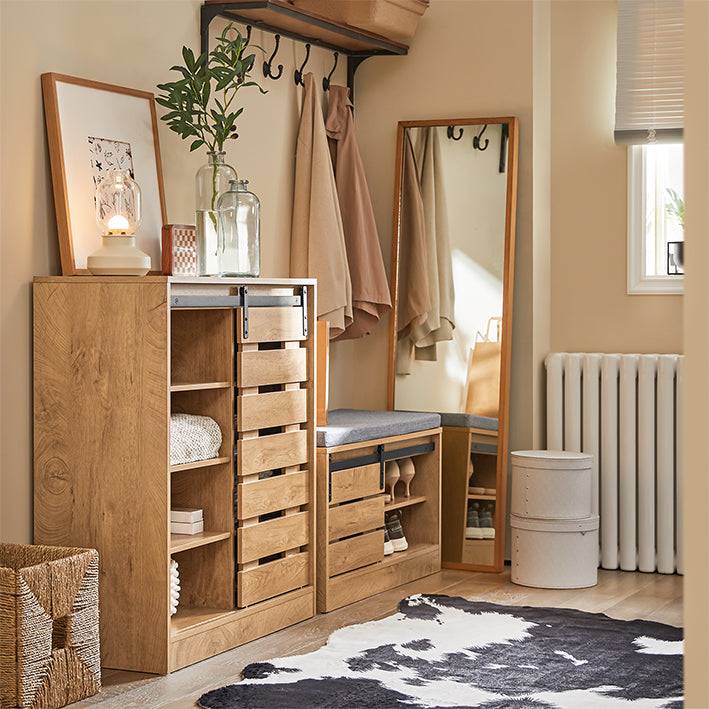 Sobuy SoBuy Sideboard Schiebetür Kommode Schuhschrank Flurschrank FSB65-N Valentinstagsangebot